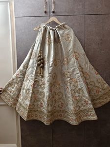 Beige Lehenga Choli Set