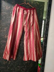 Stylish Ethnic Palazzo Pants &amp; Skirt Set