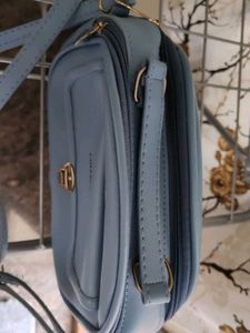 Light Blue Crossbody Bag