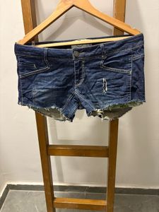 Beautiful Distressed Denim Shorts