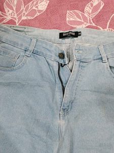 Light Wash High Waist Jeans