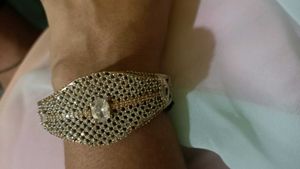 AD Krish Sparkling Statement Bracelet