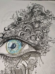 Abstract Eye Artwork
