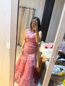 beautiful lace bridal gown🎀❤️🦋