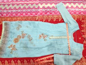 fresh branded digital suit with dupatta