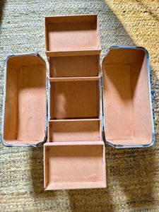Vintage Combination Lock Travel Case