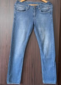Men's Blue Wash Denim Jeans