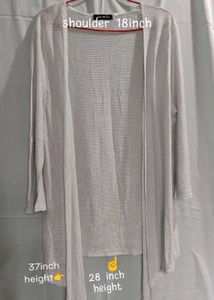Lightweight Striped Shrug