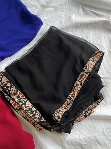 Combo of 4 Georgette and Chiffon Dupattas