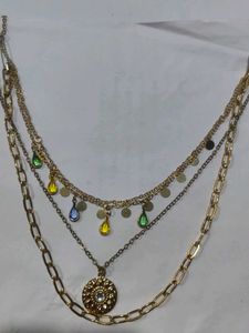 Layered Multi-Charm Necklace