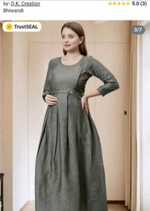 Elegant Maternity Gown