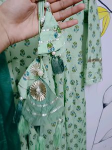 Angrakha Kurta With Dupatta