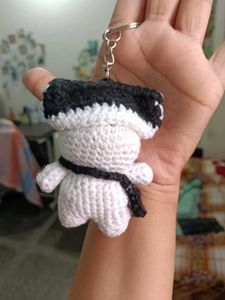Handmade Crochet Plush keychain