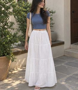 Boho Tiered Maxi Skirt