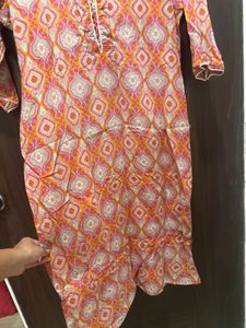 Pink designer Kurti For Ladies
