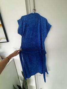 Couple Blue Bathrobes