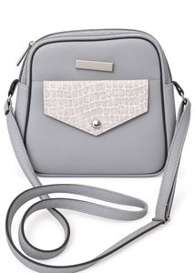 Chic Grey Crossbody Bag
