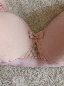 Light Pink Bra ...