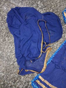 Blue Kurta Set with Dupatta