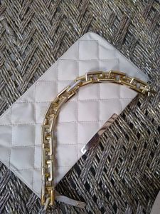 Chic Quilted Chain Clutch Bag