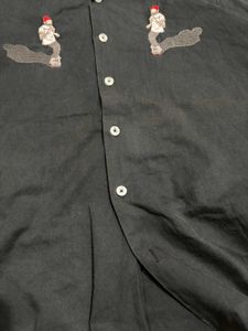 Cool Black Short Sleeve Shirt