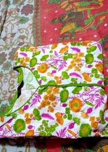 Vibrant Floral Print Kurta