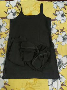 Elegant Black Sequined Kurta Set