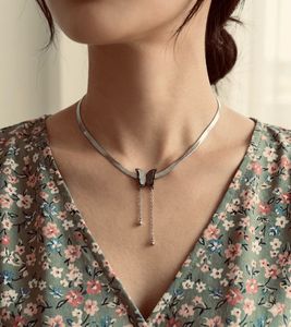 Aatmana silver plated stainless necklace