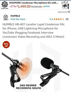 HUMBLE WIRE MIc 160  ₹ lagega lena hai