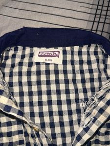 Cute Gingham Baby Romper
