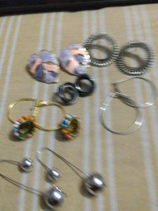 Assorted Dangle &amp; Stud Earrings Set