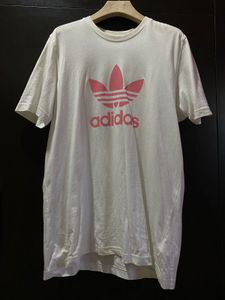 🎀✨Authentic Adidas Pink Trefoil Tee