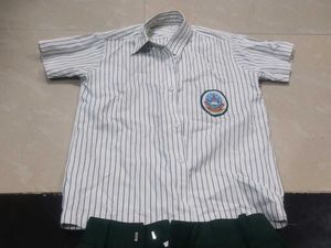 School Uniform Shirt &amp; Shorts Set