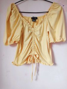 Ruffled Crop Top