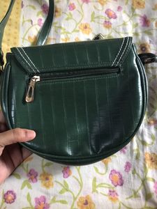 Green Sling Bag