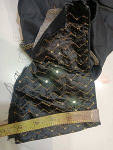 NEW Elegant Black Sequin Blouse
