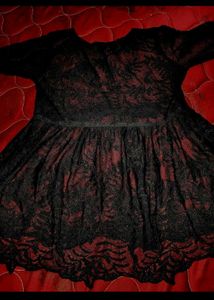 New net soft fabric black top upto xl
