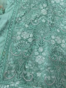 original pakistani Mint Green Kurta Set