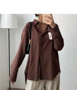 brown shirt