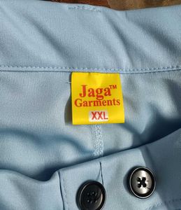 Light blue trousers
