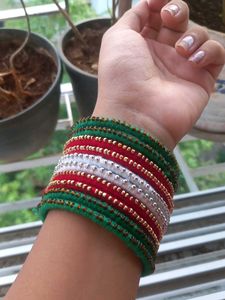 Handmade bangle set