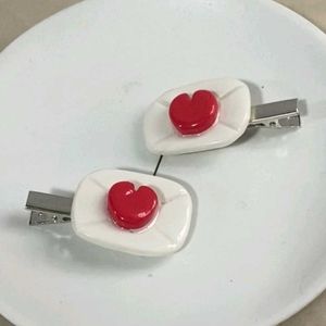 Cute Handmade Hair Clips (Set of 3)