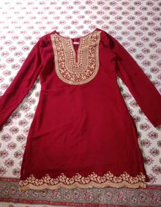 Maroon Sharara set