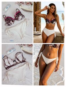 Stylish Floral Print Bikini Set