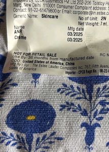 Estee Lauder ANR eye gel cream &amp; face serum combo