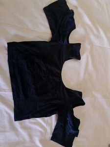 Stylish Navy Blue Blouse