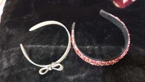 Pink Beaded Hairband