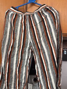 Striped Wide Leg Pants