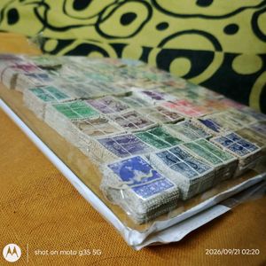 Vintage 5000 India Stamp Collection