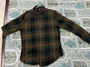 Here & Now Plaid Flannel Shirt